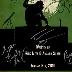 RARE-T Rise Of The Planet Of The Apes Script Limited Signature Edition Studio Licensed Custom Frame