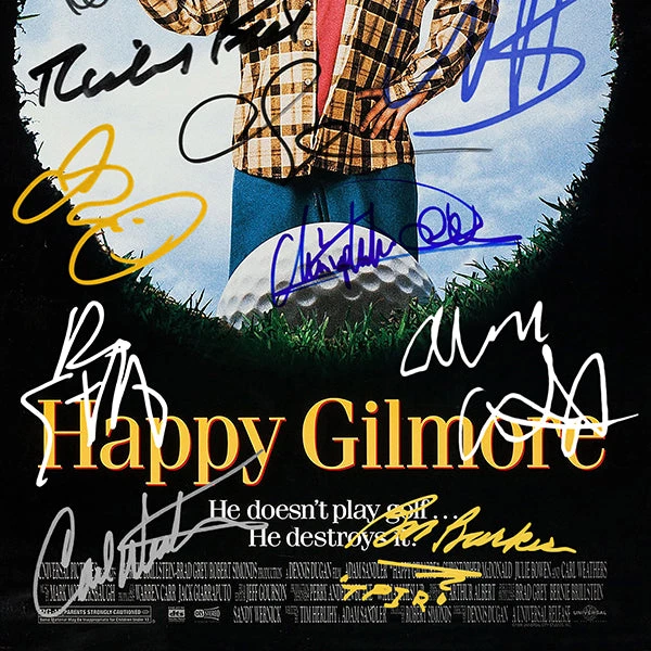 RARE-T Happy Gilmore Mini Poster Limited Signature Edition Studio Licensed Custom Frame Limited Edition Frames 5 RARE-T Happy Gilmore Mini Poster Limited Signature Edition Studio Licensed Custom Frame Limited Edition Frames