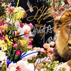 RARE-T DJ Khaled - Major Key Gold LP Limited Signature Edition Studio Licensed Custom Frame Limited Edition Frames