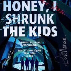 RARE-T Honey I Shrunk The Kids Script Limited Signature Edition Studio Licensed Custom Frame Limited Edition Frames