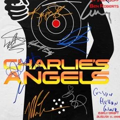 RARE-T Charlie's Angels Script Limited Signature Edition Studio Licensed Custom Frame