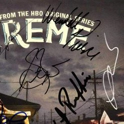 RARE-T Limited Edition Frames Treme - Soundtrack Platinum LP Limited Signature Edition Studio Licensed Custom Frame