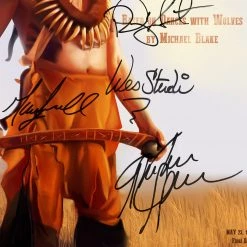 RARE-T Limited Edition Frames Dances With Wolves Script Limited Signature Edition Studio Licensed Custom Frame