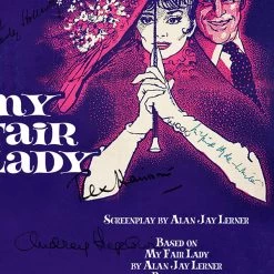 RARE-T Limited Edition Frames My Fair Lady Script Limited Signature Edition Studio Licensed Custom Frame