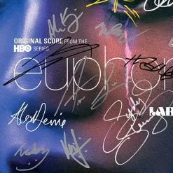 RARE-T Euphoria - Original Score From The HBO Series Platinum LP Limited Signature Edition Studio Licensed Custom Frame