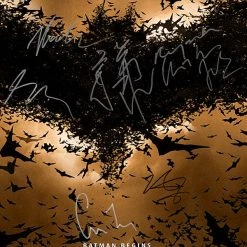 RARE-T Limited Edition Frames Batman Begins Script Limited Signature Edition Studio Licensed Custom Frame
