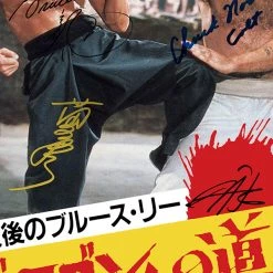 RARE-T Limited Edition Frames The Way Of The Dragon Mini Poster Limited Signature Edition Studio Licensed Custom Frame