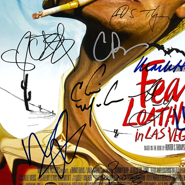 RARE-T NEW Fear & Loathing In Las Vegas Mini Poster Limited Signature Edition Studio Licensed Custom Frame 4 RARE-T NEW Fear & Loathing In Las Vegas Mini Poster Limited Signature Edition Studio Licensed Custom Frame