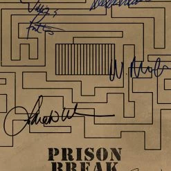 RARE-T Prison Break Script Limited Signature Edition Studio Licensed Custom Frame 16 RARE-T Prison Break Script Limited Signature Edition Studio Licensed Custom Frame