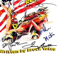 RARE-T Limited Edition Frames Cannonball Run Transcript Limited Signature Edition Studio Licensed Custom Frame