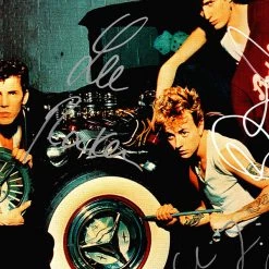 RARE-T Limited Edition Frames The Stray Cats - Rant N' Rave LP Cover Limited Signature Edition Studio Licensed Custom Frame