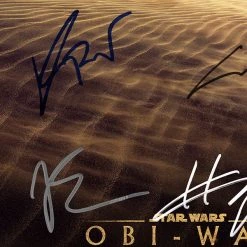 RARE-T Obi-Wan Kenobi Promo Image Photo Limited Signature Edition Studio Licensed Custom Frame