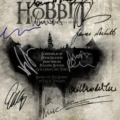 RARE-T The Hobbit Battle Of The Five Armies Script Limited Signature Edition Studio Licensed Custom Frame 15 RARE-T The Hobbit Battle Of The Five Armies Script Limited Signature Edition Studio Licensed Custom Frame