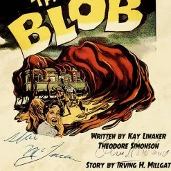 RARE-T Limited Edition Frames The Blob 1958 Script Limited Signature Edition Studio Licensed Custom Frame 16 RARE-T Limited Edition Frames The Blob 1958 Script Limited Signature Edition Studio Licensed Custom Frame