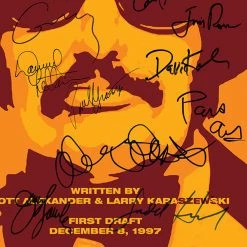 RARE-T Limited Edition Frames Man On The Moon Script Limited Signature Edition Studio Licensed Custom Frame