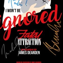 RARE-T Limited Edition Frames Fatal Attraction Script Limited Signature Edition Studio Licensed Custom Frame