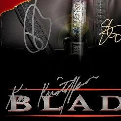 RARE-T Limited Edition Frames Blade Movie Script Limited Signature Edition Studio Licensed Custom Frame