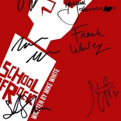 RARE-T Limited Edition Frames School Of Rock Transcript Limited Signature Edition Studio Licensed Custom Frame