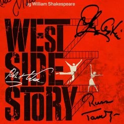 RARE-T West Side Story 1961 Transcript Limited Signature Edition Studio Licensed Custom Frame