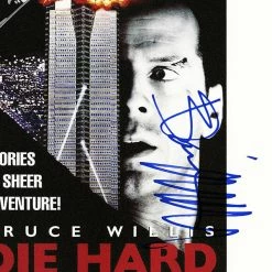 RARE-T Die Hard Movie Script Limited Signature Edition Studio Licensed Custom Frame Limited Edition Frames
