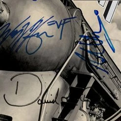 RARE-T Van Halen - A Different Kind Of Truth Gold LP Limited Signature Edition Studio Licensed Custom Frame