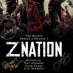 RARE-T Z Nation Transcript Limited Signature Edition Studio Licensed Custom Frame Limited Edition Frames