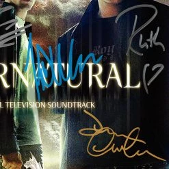 RARE-T Limited Edition Frames Supernatural Soundtrack Gold LP Limited Signature Edition Studio Licensed Custom Frame