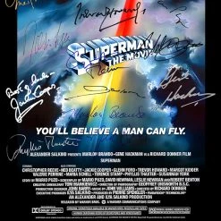 RARE-T Superman 1978 Mini Poster Limited Signature Edition Studio Licensed Custom Frame 12 RARE-T Superman 1978 Mini Poster Limited Signature Edition Studio Licensed Custom Frame