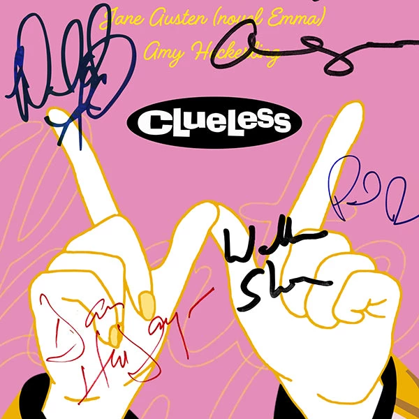 RARE-T Clueless Transcript Limited Signature Edition Studio Licensed Custom Frame 8 RARE-T Clueless Transcript Limited Signature Edition Studio Licensed Custom Frame