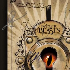 RARE-T Fantastic Beasts And Where To Find Them Script Limited Signature Edition Studio Licensed Custom Frame Limited Edition Frames