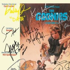 RARE-T NEW The Goonies - Original Motion Picture Soundtrack Platinum LP Limited Signature Edition Studio Licensed Custom Frame