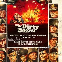 RARE-T Dirty Dozen Transcript Limited Signature Edition Studio Licensed Custom Frame Limited Edition Frames