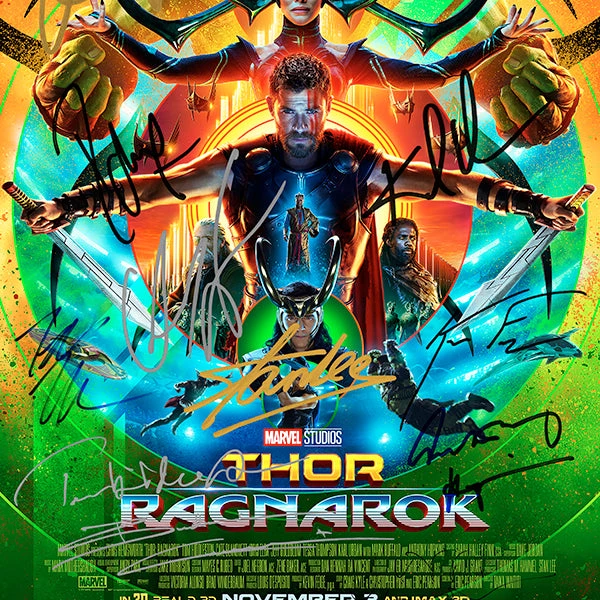 RARE-T Limited Edition Frames Thor Ragnarok Mini Poster Limited Signature Edition Studio Licensed Custom Frame 5 RARE-T Limited Edition Frames Thor Ragnarok Mini Poster Limited Signature Edition Studio Licensed Custom Frame