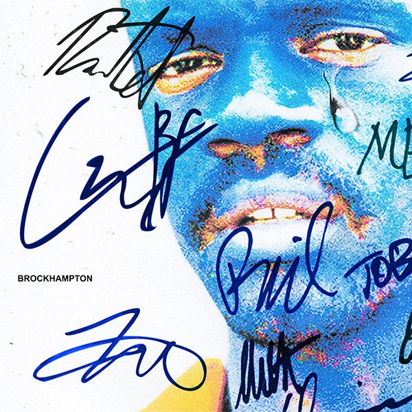 RARE-T Brockhampton - Saturation III LP Cover Limited Signature Edition Studio Licensed Custom Frame Limited Edition Frames 5 RARE-T Brockhampton - Saturation III LP Cover Limited Signature Edition Studio Licensed Custom Frame Limited Edition Frames