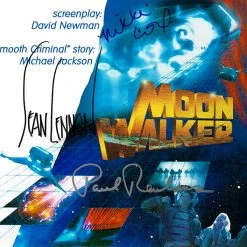 RARE-T Michael Jackson Moonwalker Script Limited Signature Edition Studio Licensed Custom Frame 15 RARE-T Michael Jackson Moonwalker Script Limited Signature Edition Studio Licensed Custom Frame