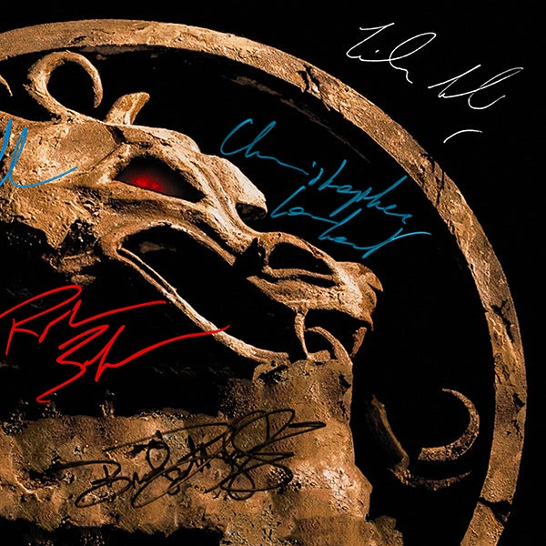 RARE-T Mortal Kombat - Original Motion Picture Soundtrack Platinum LP Limited Signature Edition Studio Licensed Custom Frame Limited Edition Frames 5 RARE-T Mortal Kombat - Original Motion Picture Soundtrack Platinum LP Limited Signature Edition Studio Licensed Custom Frame Limited Edition Frames