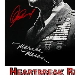 RARE-T Heartbreak Ridge Transcript Limited Signature Edition Studio Licensed Custom Frame