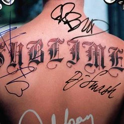 RARE-T Sublime 1996 - Self-Titled LP Cover Limited Signature Edition Studio Licensed Custom Frame 12 RARE-T Sublime 1996 - Self-Titled LP Cover Limited Signature Edition Studio Licensed Custom Frame