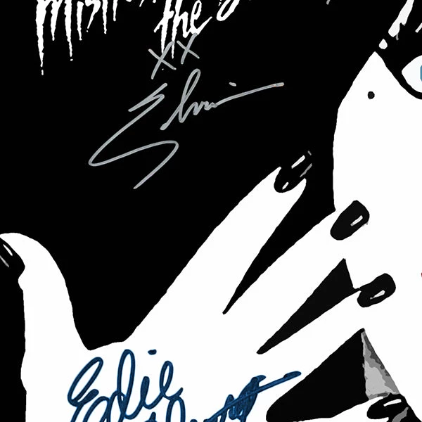 RARE-T Limited Edition Frames Elvira Mistress Of The Dark Transcript Limited Signature Edition Studio Licensed Custom Frame 5 RARE-T Limited Edition Frames Elvira Mistress Of The Dark Transcript Limited Signature Edition Studio Licensed Custom Frame