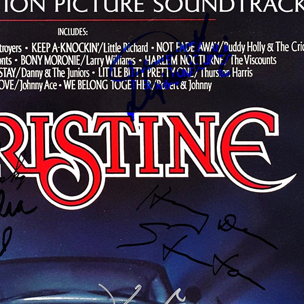 RARE-T Christine - Original Motion Picture Soundtrack Platinum LP Limited Signature Edition Studio Licensed Custom Frame Limited Edition Frames 6 RARE-T Christine - Original Motion Picture Soundtrack Platinum LP Limited Signature Edition Studio Licensed Custom Frame Limited Edition Frames