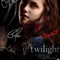 RARE-T Twilight Mini Poster Limited Signature Edition Studio Licensed Custom Frame Limited Edition Frames