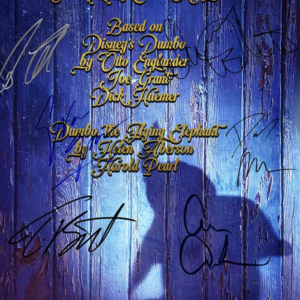 RARE-T Dumbo 2019 Script Limited Signature Edition Studio Licensed Custom Frame 6 RARE-T Dumbo 2019 Script Limited Signature Edition Studio Licensed Custom Frame