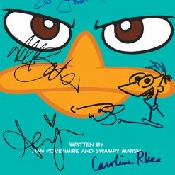 RARE-T Phineas And Ferb Script Limited Signature Edition Studio Licensed Custom Frame Limited Edition Frames 14 RARE-T Phineas And Ferb Script Limited Signature Edition Studio Licensed Custom Frame Limited Edition Frames