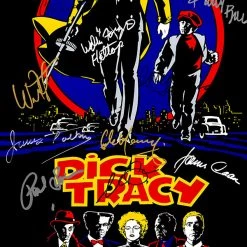 RARE-T Limited Edition Frames Dick Tracy Mini Poster Limited Signature Edition Studio Licensed Custom Frame