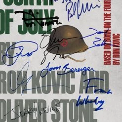 RARE-T Born On The Fourth Of July Script Limited Signature Edition Studio Licensed Custom Frame 15 RARE-T Born On The Fourth Of July Script Limited Signature Edition Studio Licensed Custom Frame