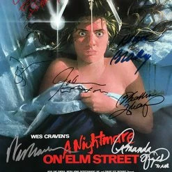 RARE-T Limited Edition Frames A Nightmare On Elm Street Mini Poster Limited Signature Edition Studio Licensed Custom Frame 13 RARE-T Limited Edition Frames A Nightmare On Elm Street Mini Poster Limited Signature Edition Studio Licensed Custom Frame