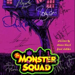 RARE-T NEW Monster Squad Script Limited Signature Edition Studio Licensed Custom Frame