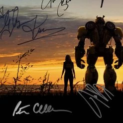 RARE-T Bumblebee Transformers Transcript Limited Signature Edition Studio Licensed Custom Frame