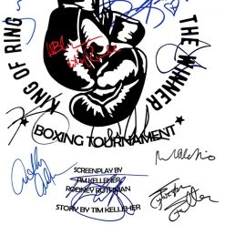 RARE-T Grudge Match Transcript Limited Signature Edition Studio Licensed Custom Frame Sports Memorabilia