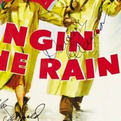 RARE-T Singin' In The Rain - Soundtrack Gold LP Limited Signature Edition Studio Licensed Custom Frame Limited Edition Frames 14 RARE-T Singin' In The Rain - Soundtrack Gold LP Limited Signature Edition Studio Licensed Custom Frame Limited Edition Frames